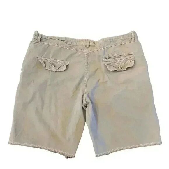 Buckle Black Men's Tan Cotton Athletic Fit Beckham Chino Shorts - Picture 12 of 14